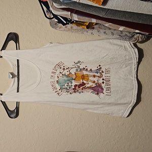 Disney Hercules and Meg Flowy Tank